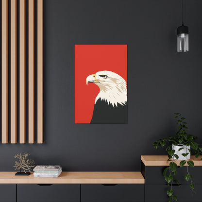 Bald Eagle Digital Illustration Canvas Gallery Wraps