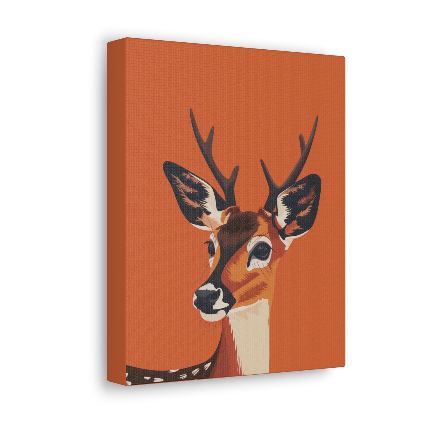 Deer - Digital Illustration Canvas Gallery Wraps