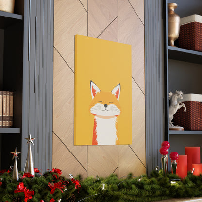 Fox Digital Illustration Canvas Gallery Wraps