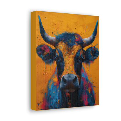 Buffalo - Illustration Canvas Gallery Wraps