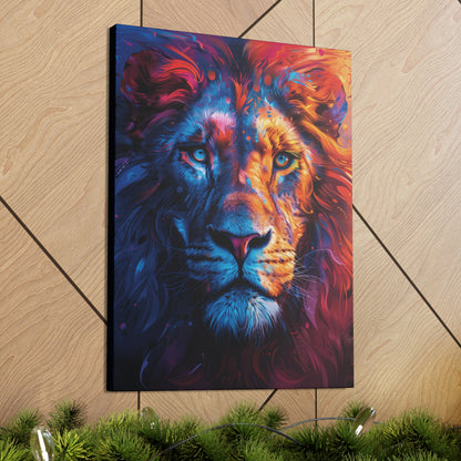 Lion - Illustration  Canvas Gallery Wraps