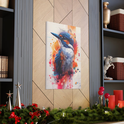 Bird - Abstract Illustration Canvas Gallery Wraps