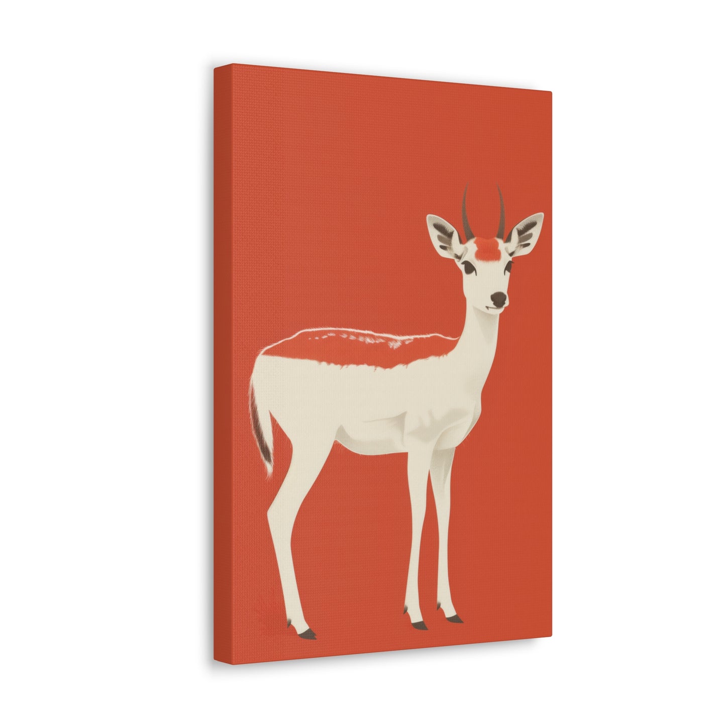 Deer Digital Illustration Canvas Gallery Wraps