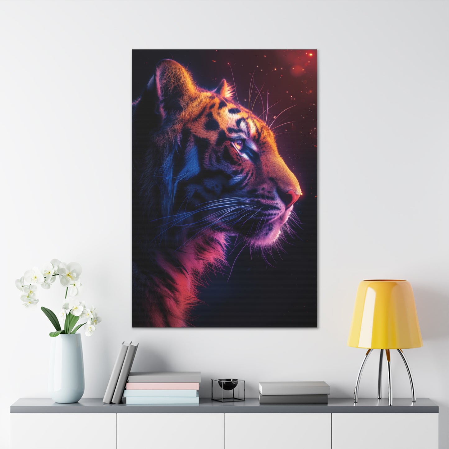 Tiger - Illustration Canvas Gallery Wraps