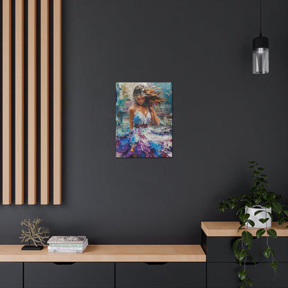 woman - Digital Print Canvas Gallery Wraps