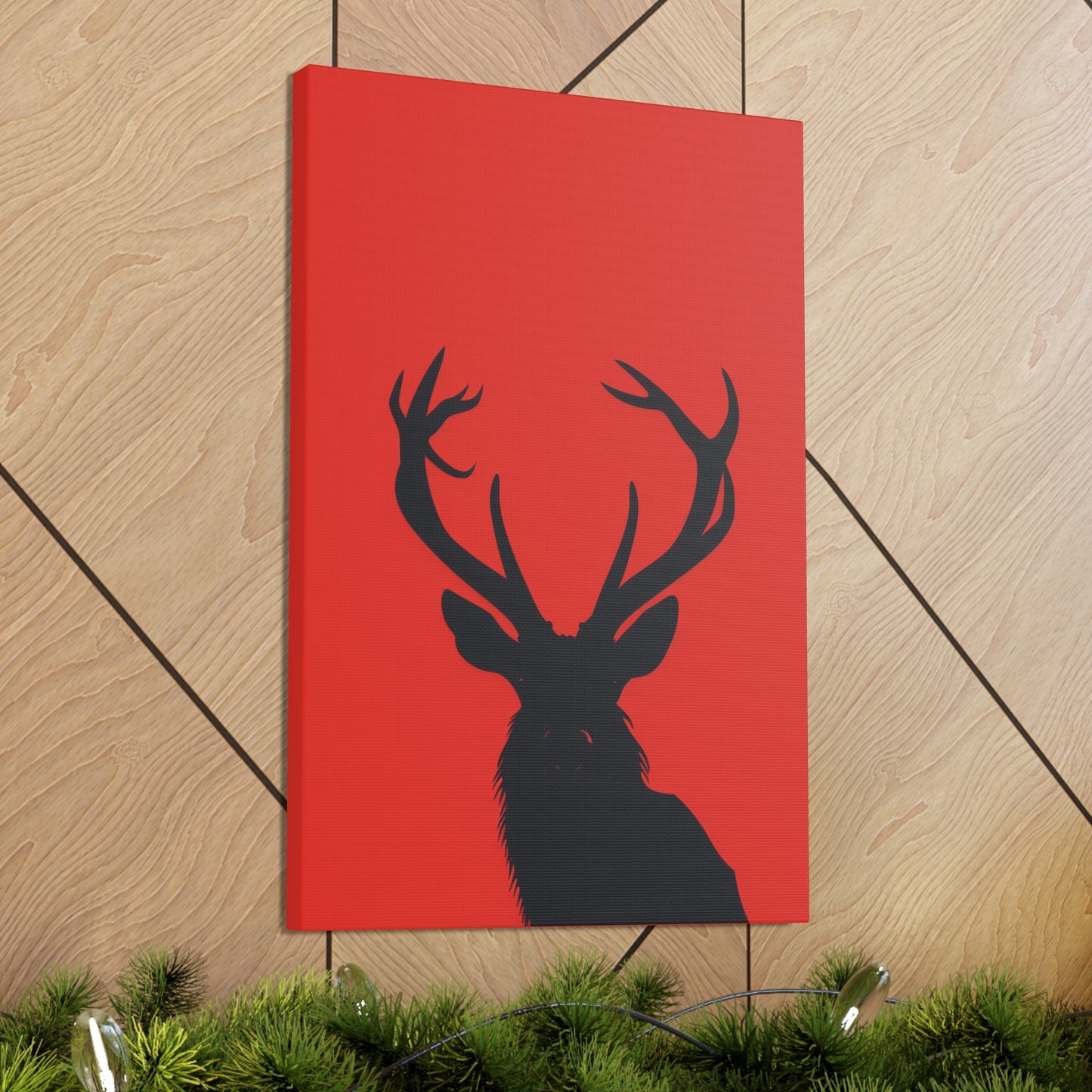 Reindeer - Digital Illustration Canvas Gallery Wraps