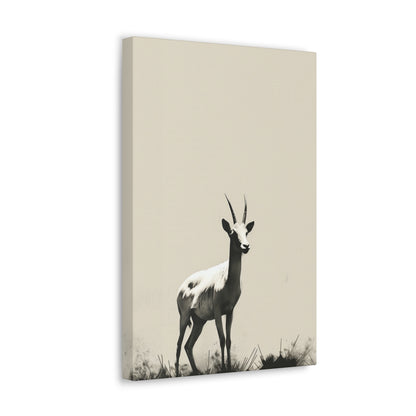 Goat Digital Illustration Canvas Gallery Wraps