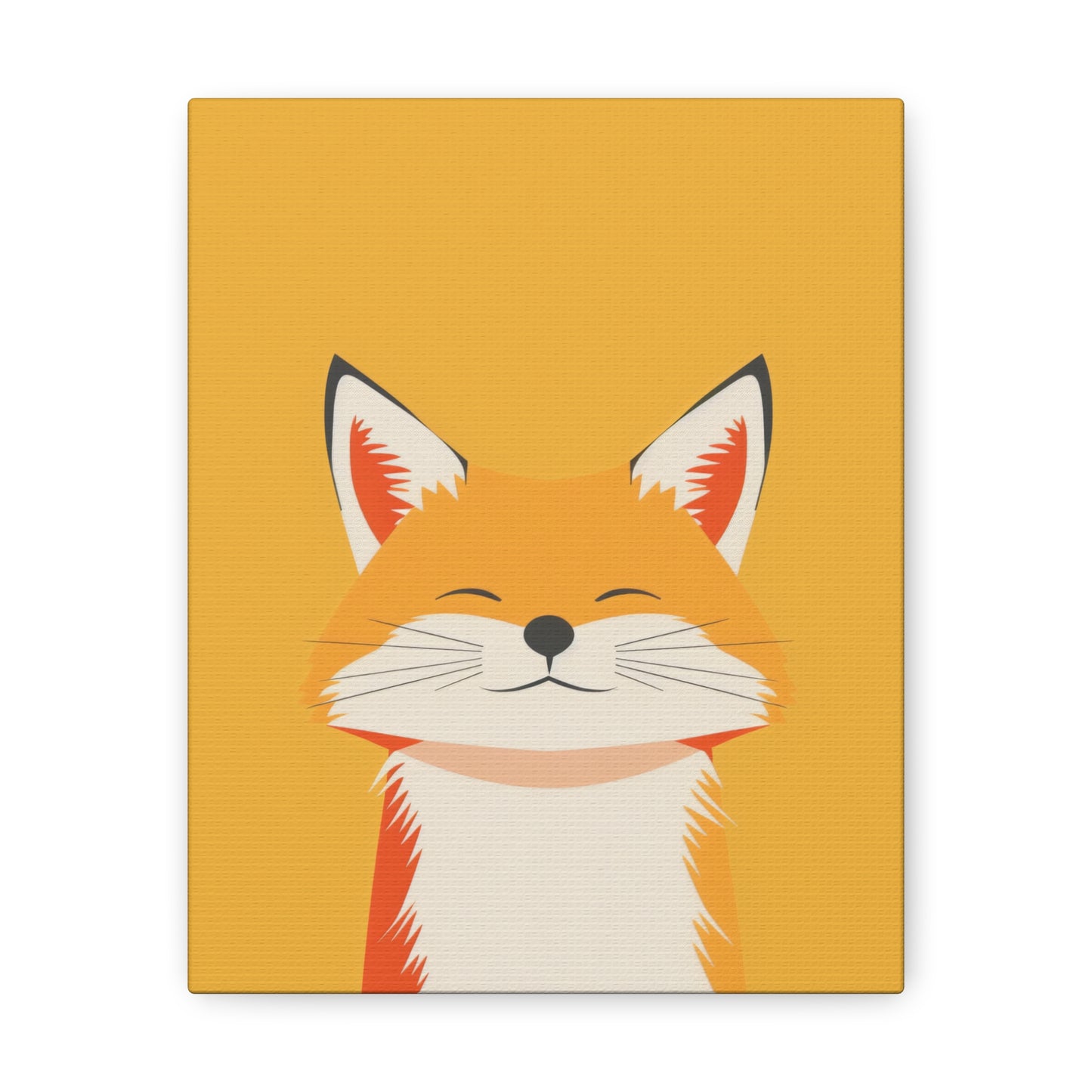 Fox Digital Illustration Canvas Gallery Wraps