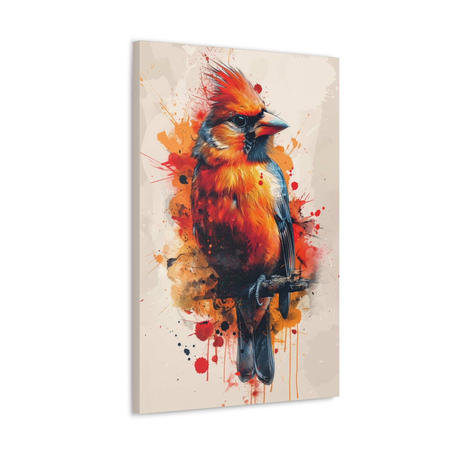 Bird - Abstract Illustration Canvas Gallery Wraps