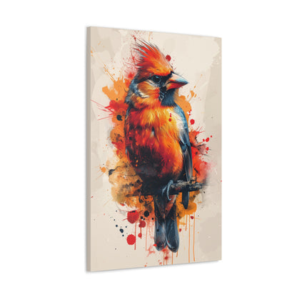 Bird - Abstract Illustration Canvas Gallery Wraps