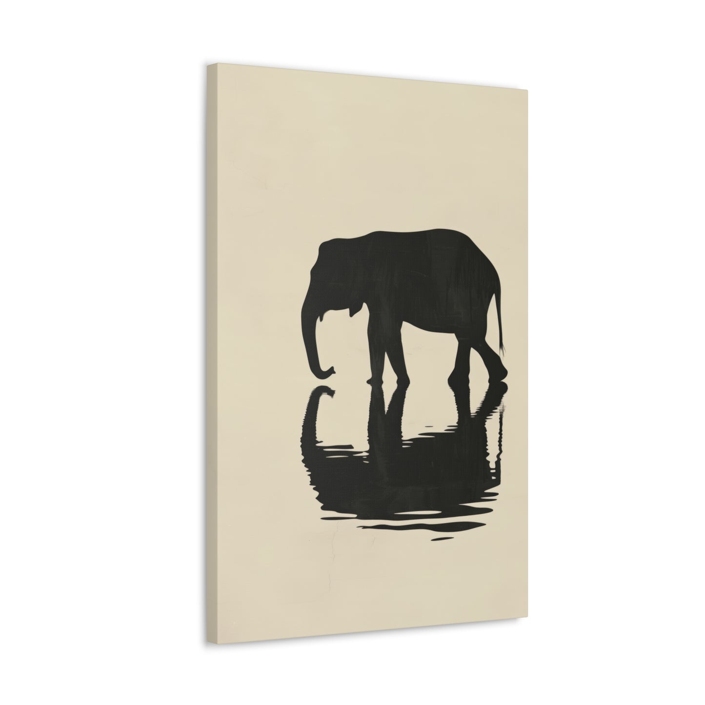 Elephant  Digital Illustration Canvas Gallery Wraps