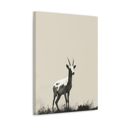 Goat Digital Illustration Canvas Gallery Wraps