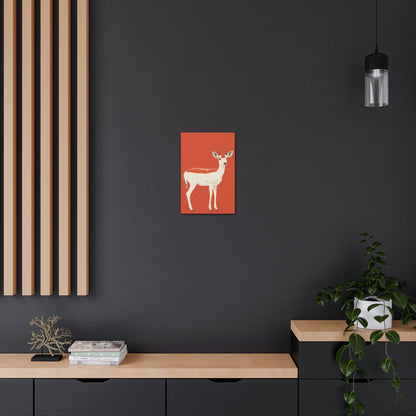 Deer Digital Illustration Canvas Gallery Wraps