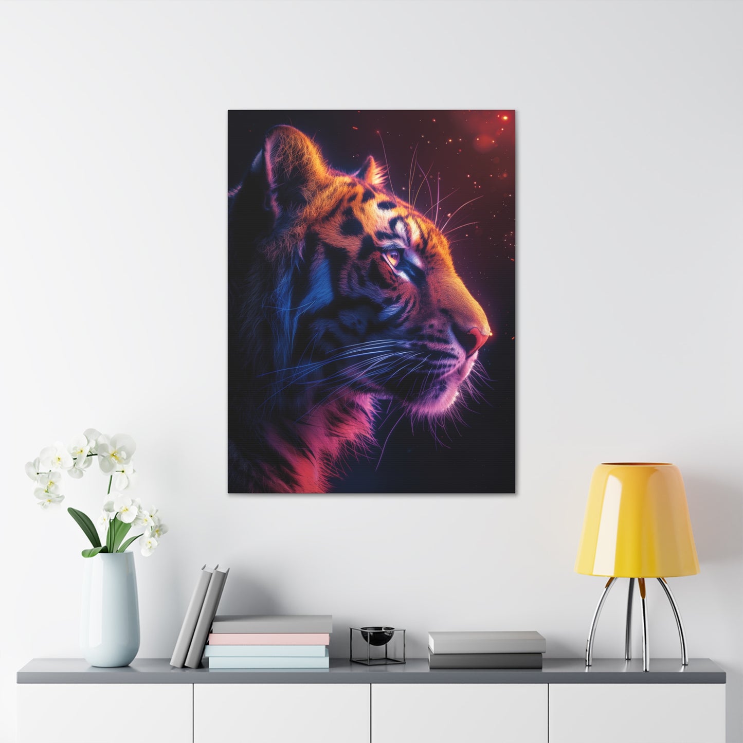 Tiger - Illustration Canvas Gallery Wraps