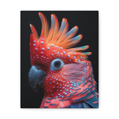 Beautiful Bird - Abstract Illustration Canvas Gallery Wraps