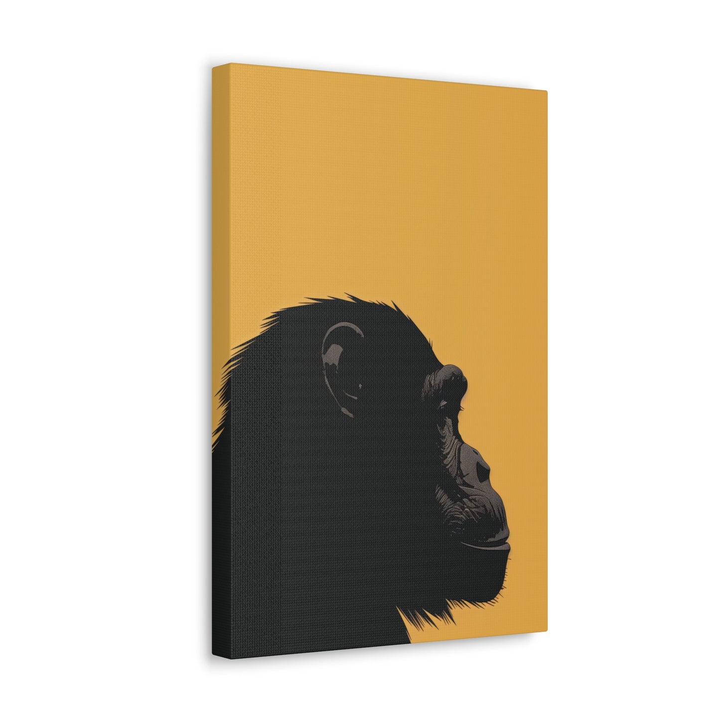 Gorilla Digital Illustration Canvas Gallery Wraps