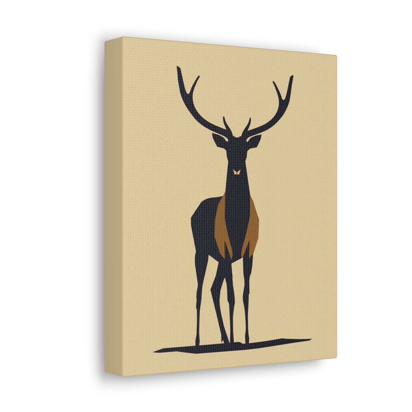 Reindeer - Digital Illustration Canvas Gallery Wraps