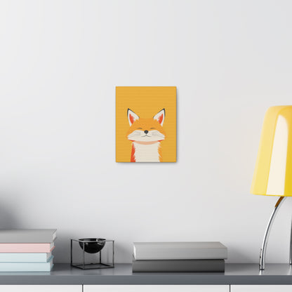 Fox Digital Illustration Canvas Gallery Wraps