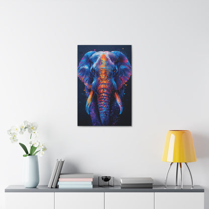 Elephant - Illustration Canvas Gallery Wraps