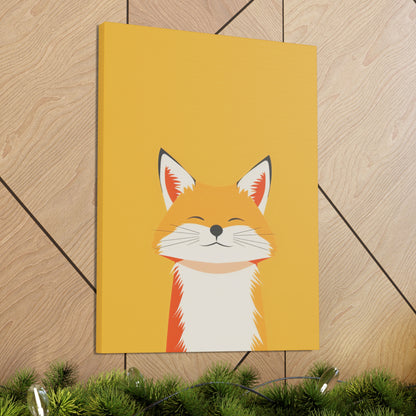 Fox Digital Illustration Canvas Gallery Wraps