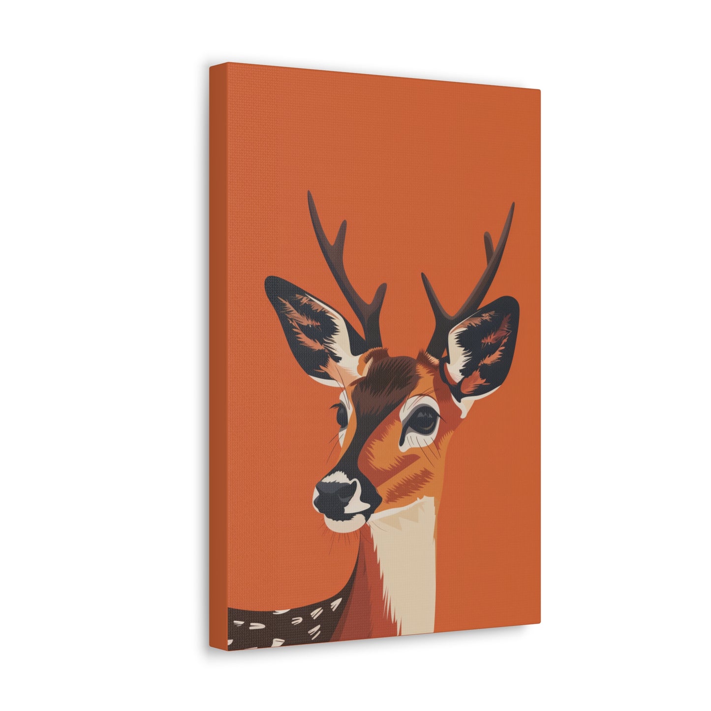 Deer - Digital Illustration Canvas Gallery Wraps