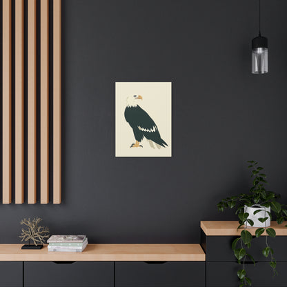 Bald Eagle Digital Illustration Canvas Gallery Wraps