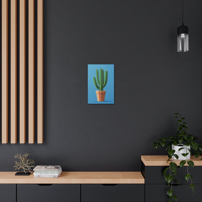 Cactus Plant - Illustration Canvas Gallery Wraps