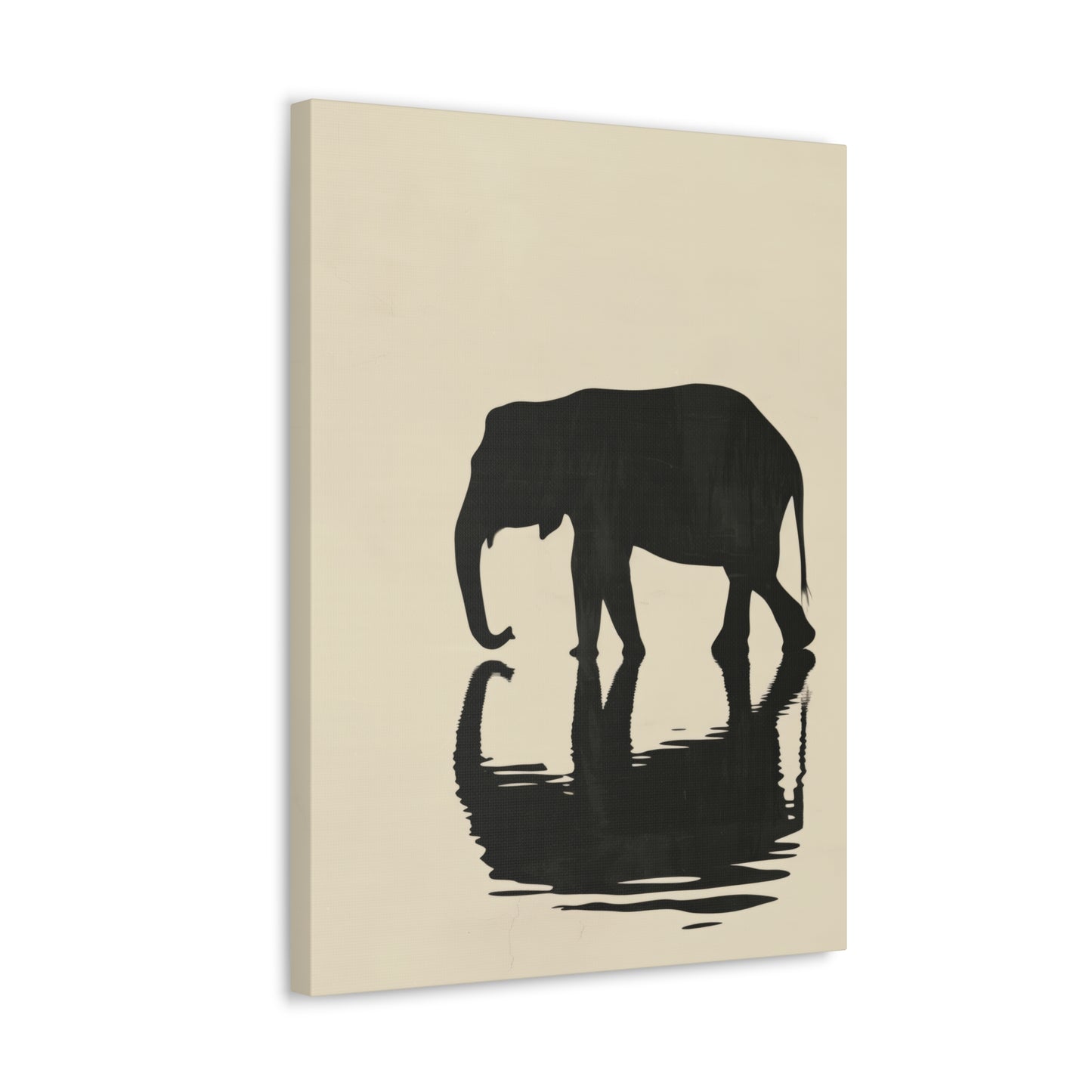 Elephant  Digital Illustration Canvas Gallery Wraps