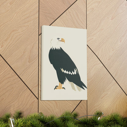 Bald Eagle Digital Illustration Canvas Gallery Wraps