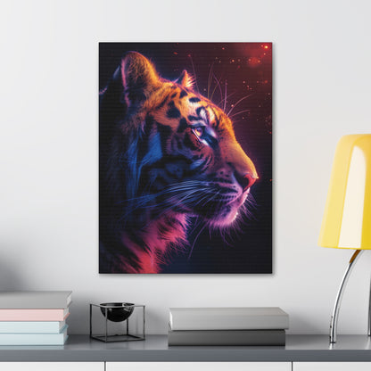 Tiger - Illustration Canvas Gallery Wraps