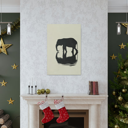 Elephant  Digital Illustration Canvas Gallery Wraps