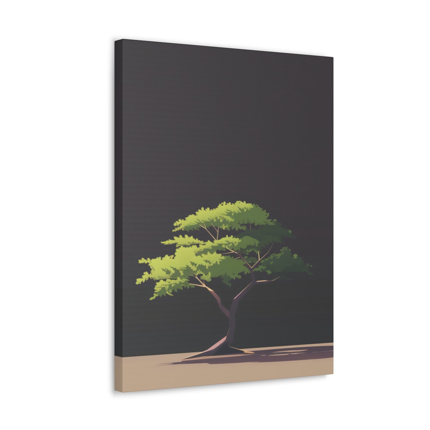 Bonsai Tree - Illustration Canvas Gallery Wraps