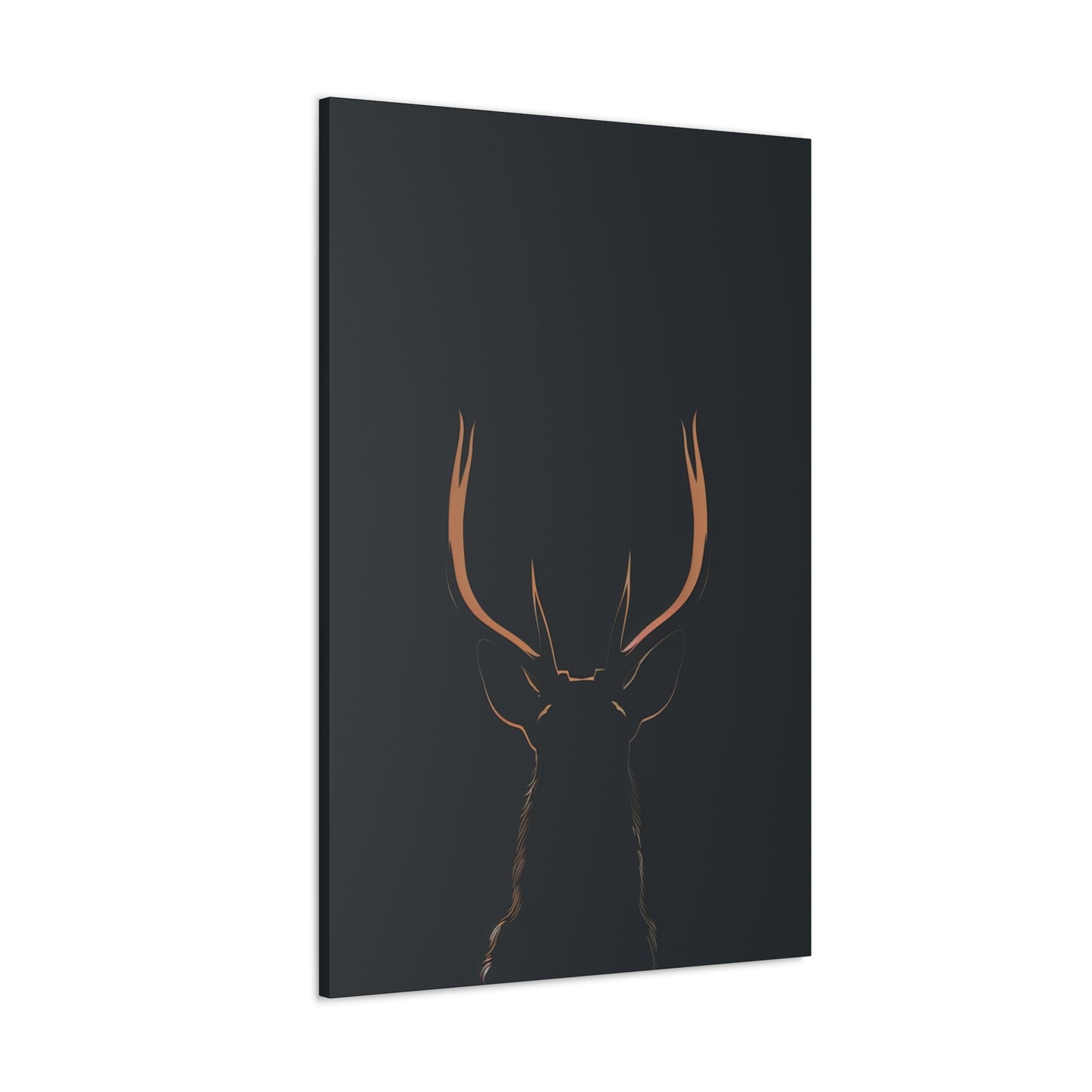 Reindeer antlers  Digital Illustration Canvas Gallery Wraps