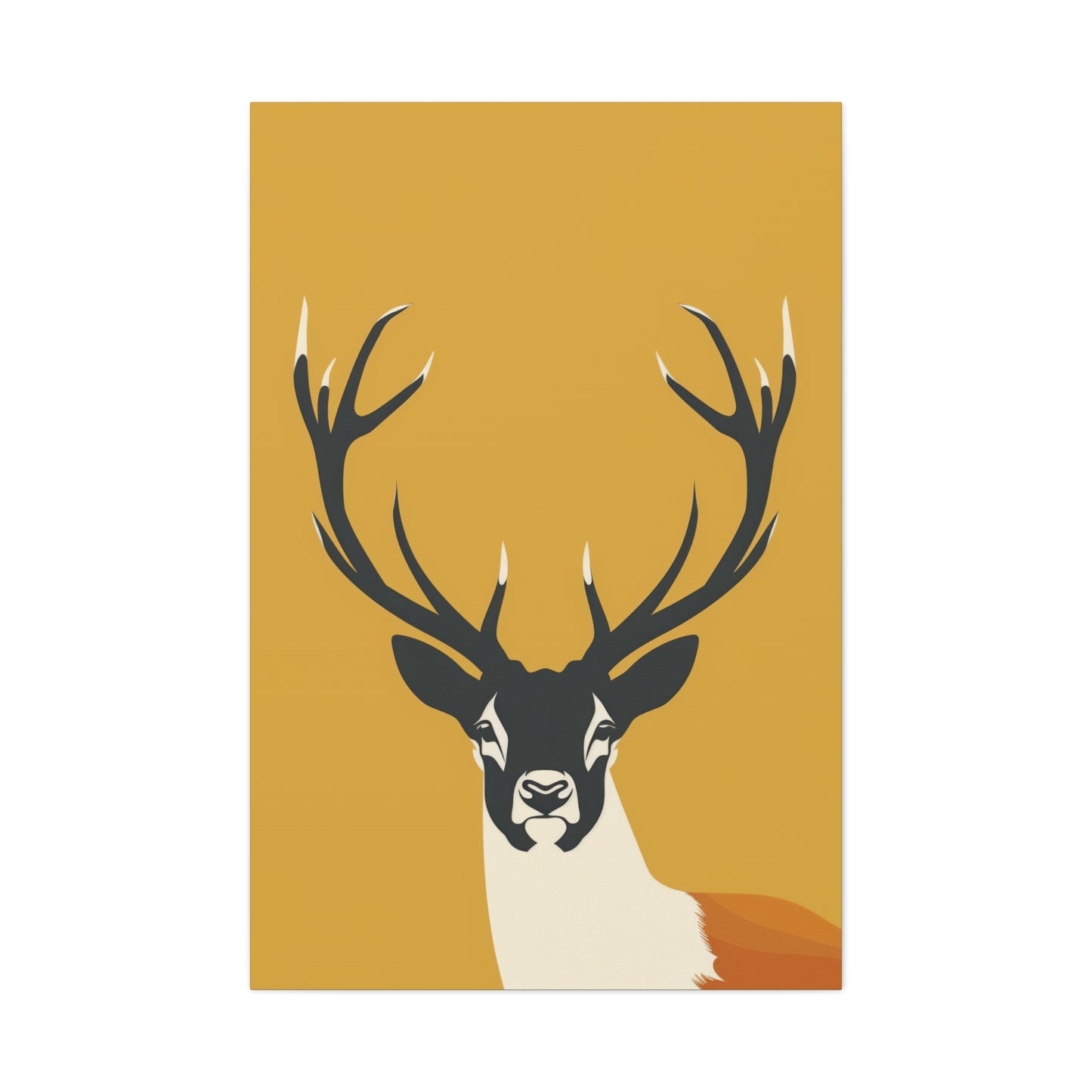 Reindeer - Digital Illustration Canvas Gallery Wraps