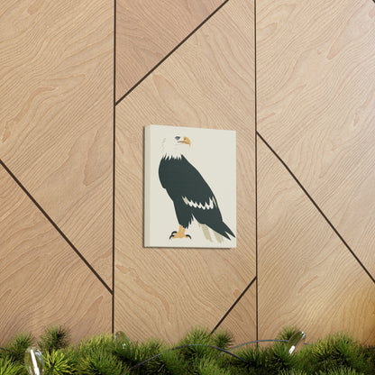 Bald Eagle Digital Illustration Canvas Gallery Wraps