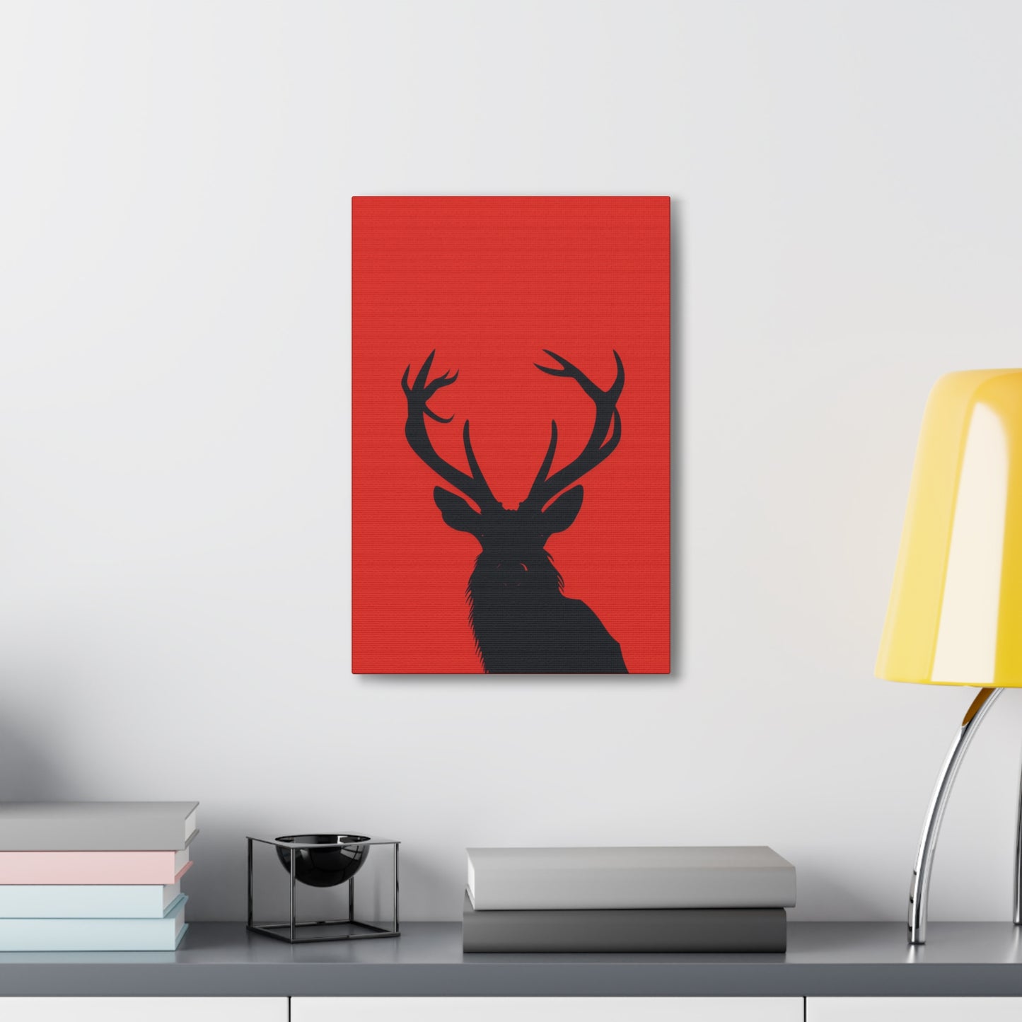 Reindeer - Digital Illustration Canvas Gallery Wraps