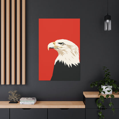 Bald Eagle Digital Illustration Canvas Gallery Wraps