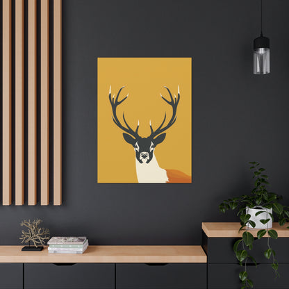 Reindeer - Digital Illustration Canvas Gallery Wraps