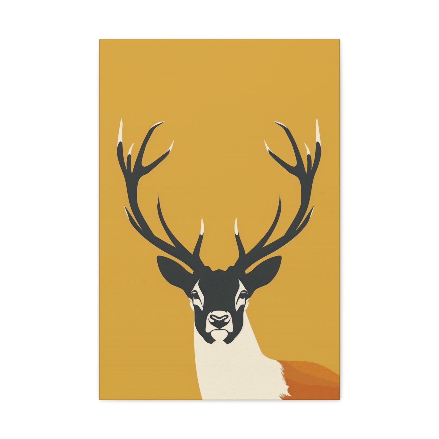 Reindeer - Digital Illustration Canvas Gallery Wraps