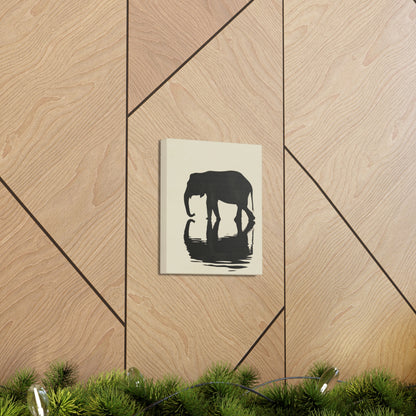 Elephant  Digital Illustration Canvas Gallery Wraps