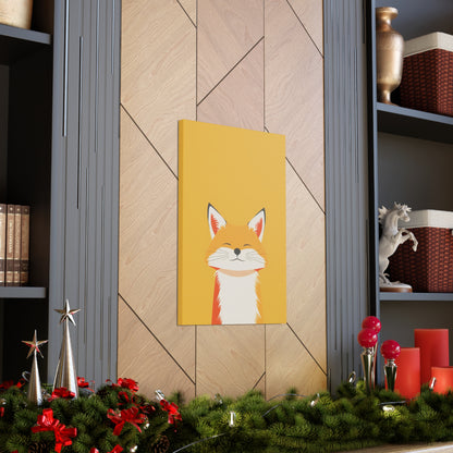 Fox Digital Illustration Canvas Gallery Wraps