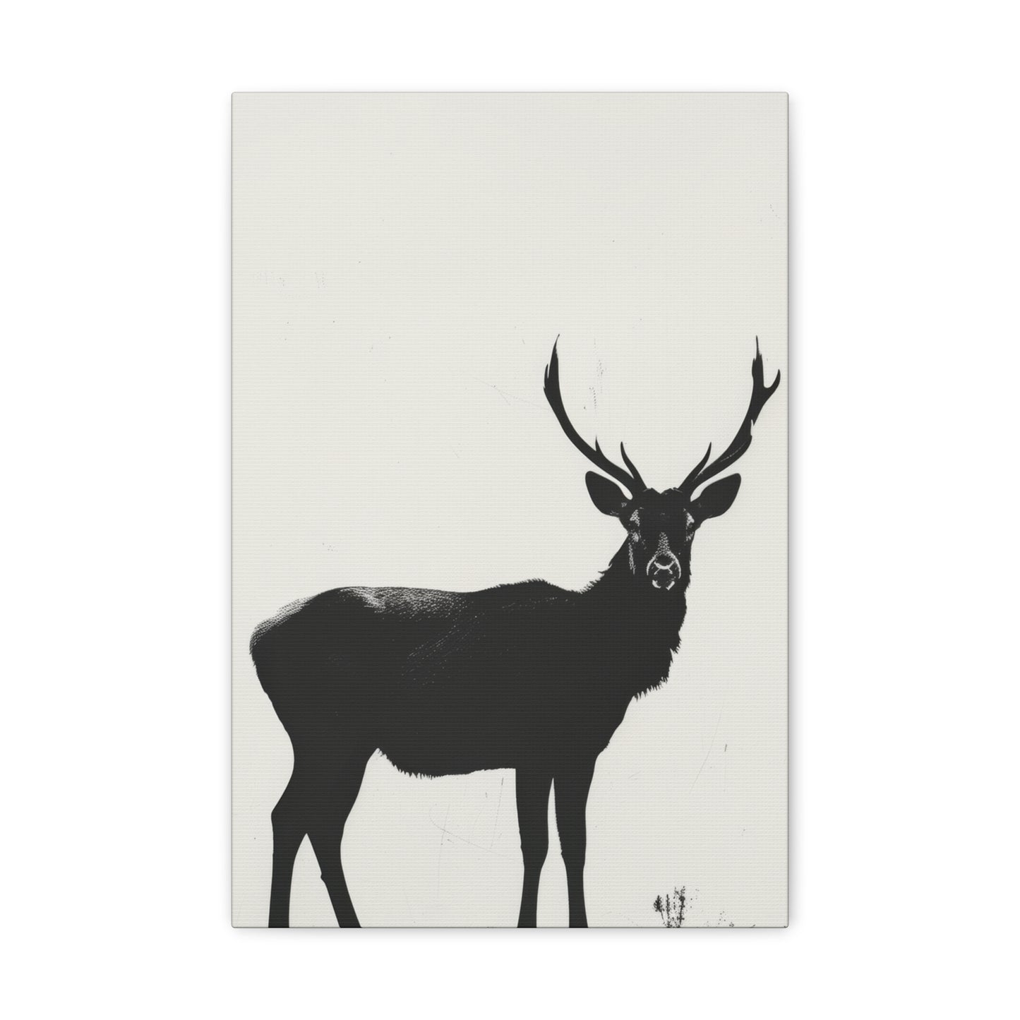 Reindeer Digital Illustration Canvas Gallery Wraps