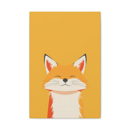 Fox Digital Illustration Canvas Gallery Wraps