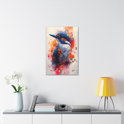 Bird - Abstract Illustration Canvas Gallery Wraps