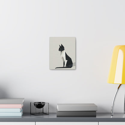 Cat - Digital Illustration Canvas Gallery Wraps