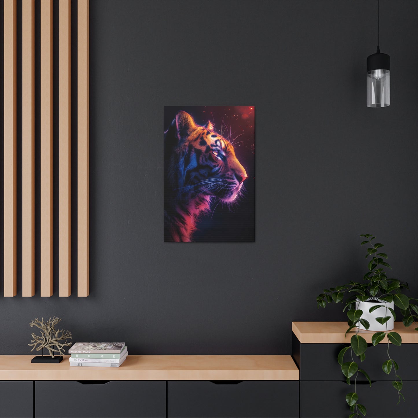 Tiger - Illustration Canvas Gallery Wraps