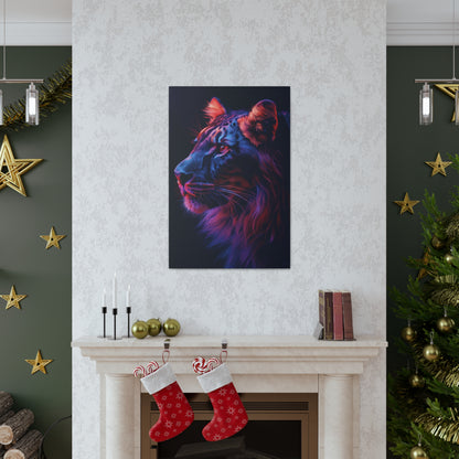 Lion - Illustration  Canvas Gallery Wraps