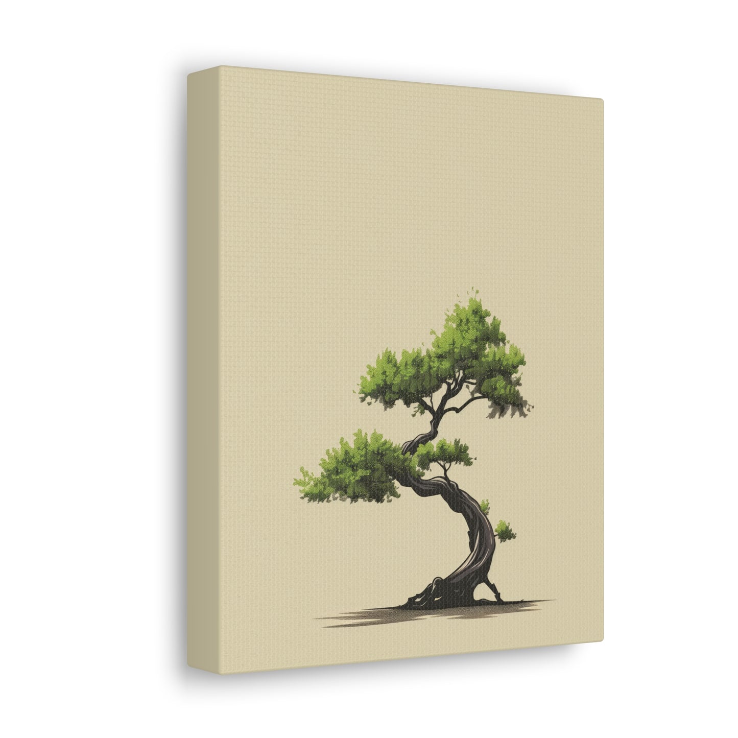 Bonsai Tree - Illustration Canvas Gallery Wraps