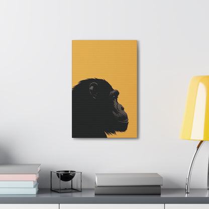 Gorilla Digital Illustration Canvas Gallery Wraps