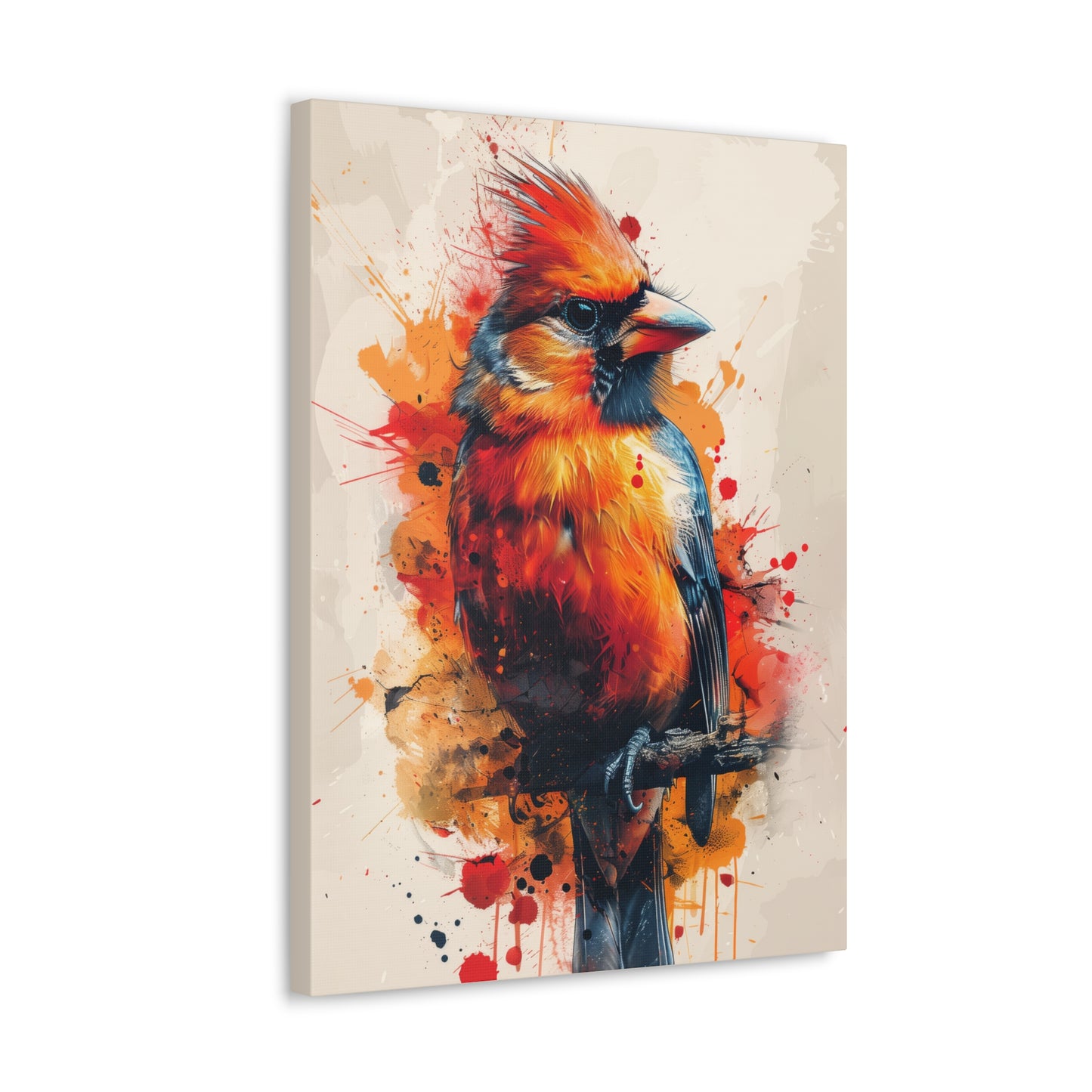 Bird - Abstract Illustration Canvas Gallery Wraps